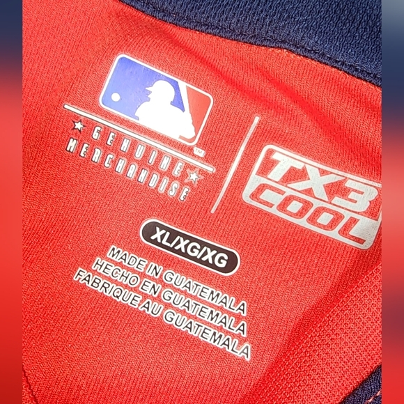 WASHINGTON NATIONALS EUC MENS SIZE XL TEAM JERSEY SHIRT - Picture 5 of 8